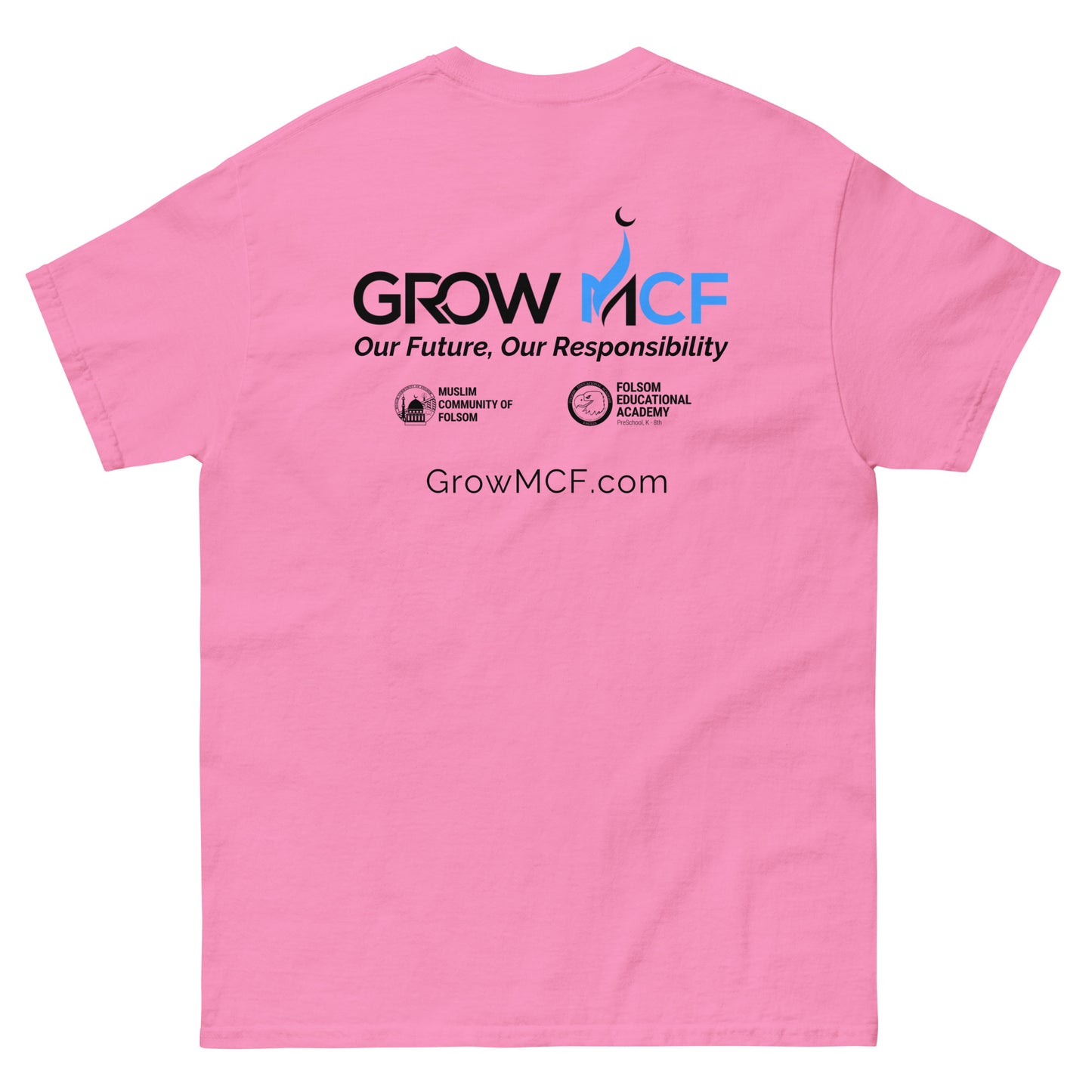 GrowMCF Black Logo T Shirt