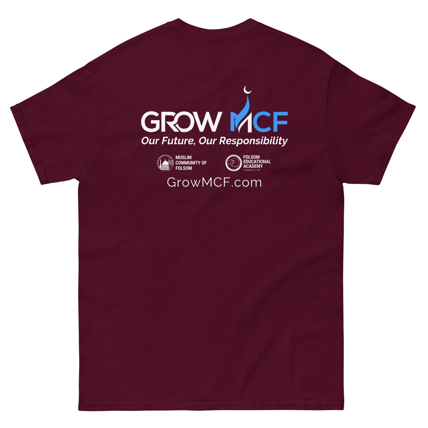 GrowMCF White Logo Adult