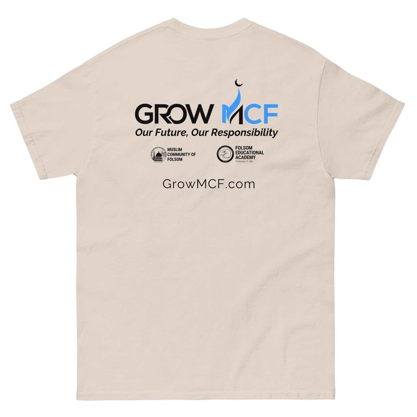 GrowMCF Black Logo T Shirt