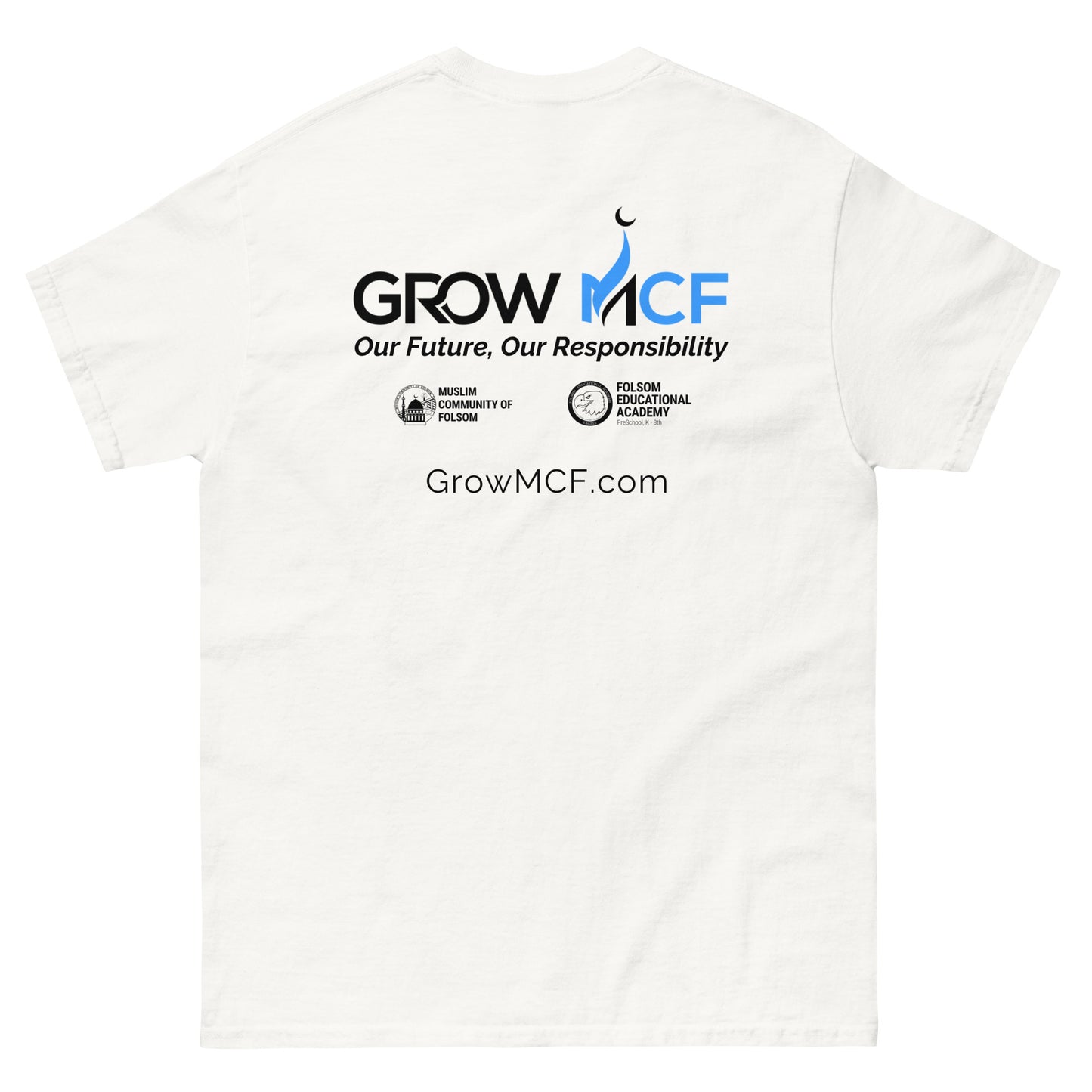 GrowMCF Black Logo T Shirt