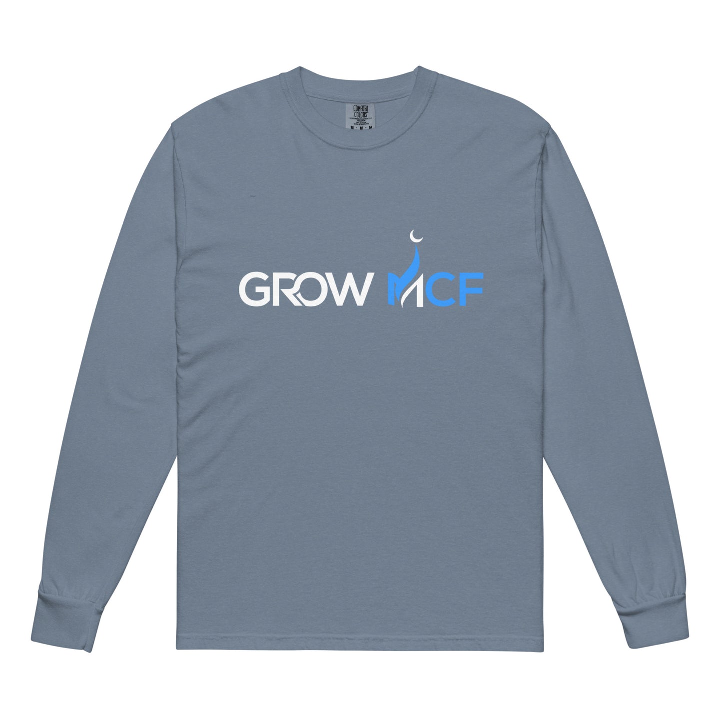 GrowMCF Long Sleeve White Logo