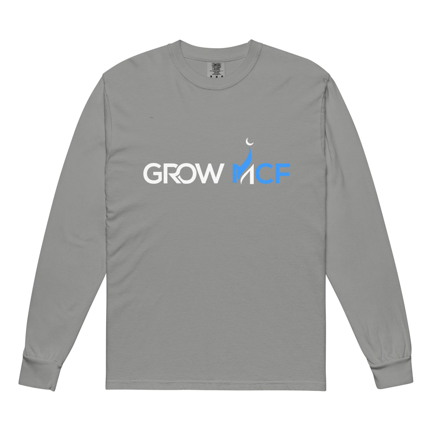 GrowMCF Long Sleeve White Logo