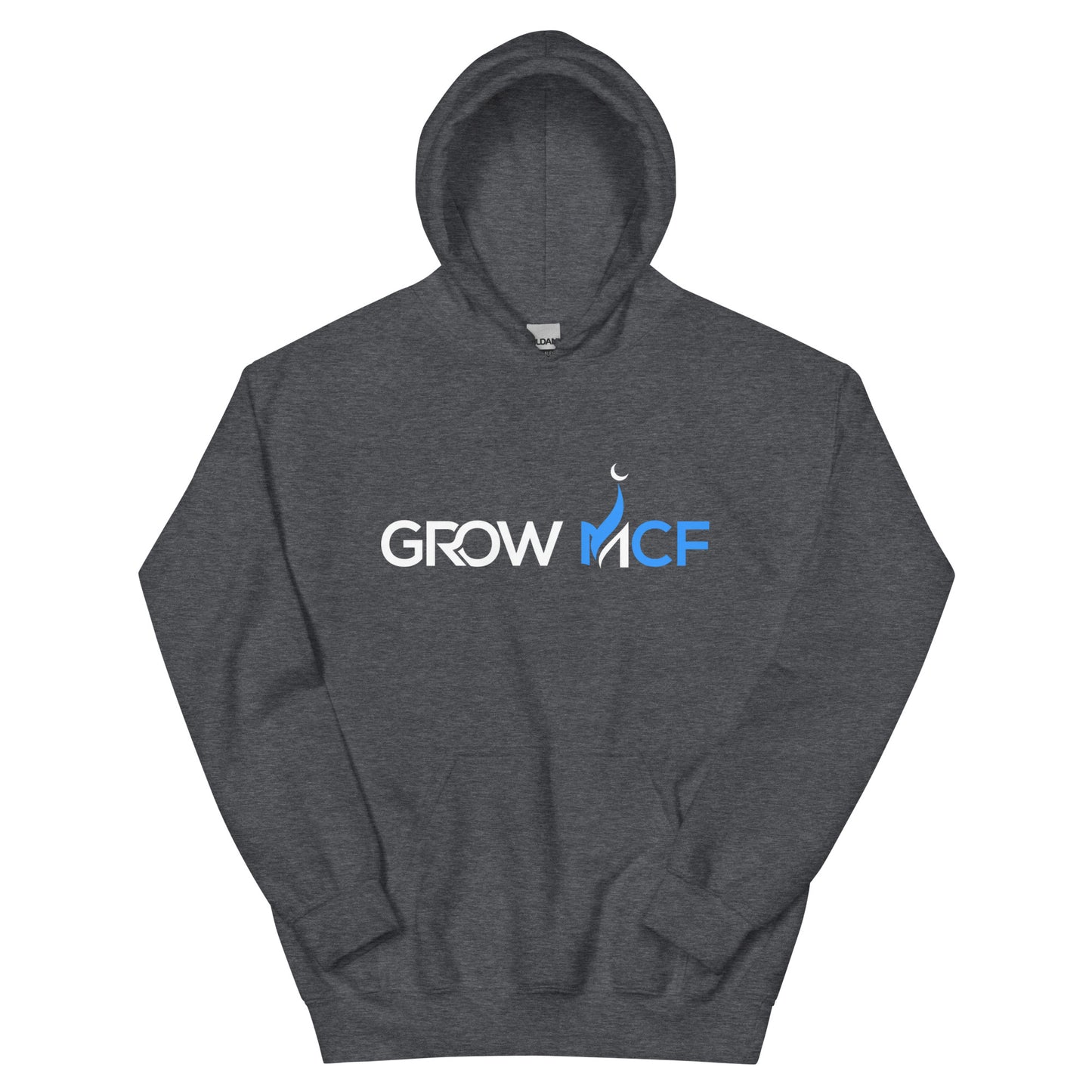 GrowMCF White Logo Hoodie