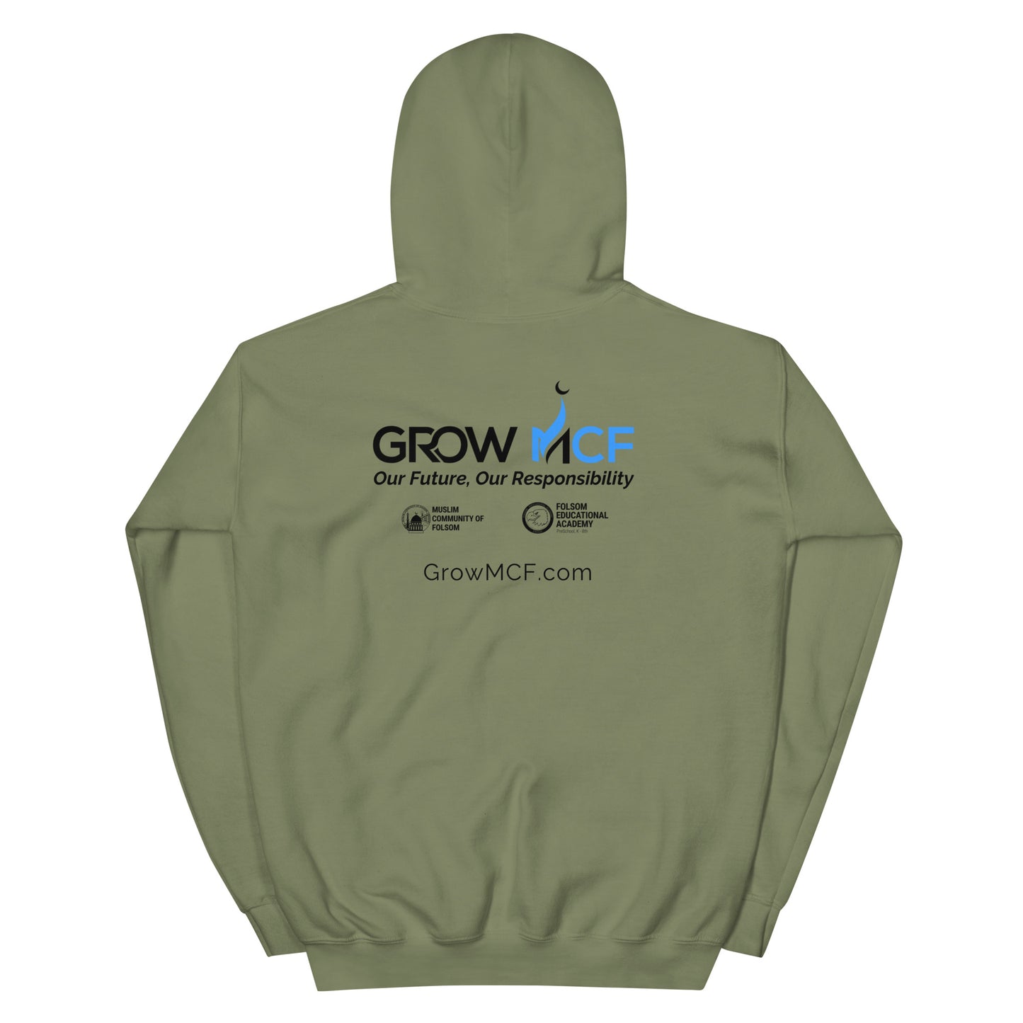 GrowMCF Black Logo Hoodie