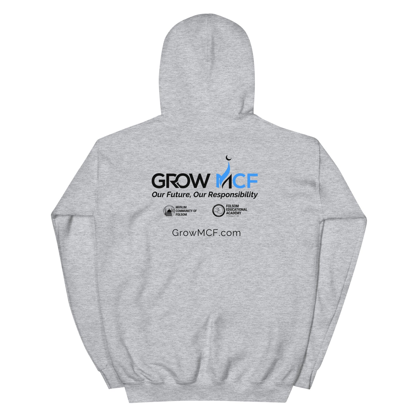 GrowMCF Black Logo Hoodie