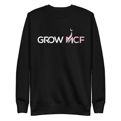 GrowMCF Pink Logo Sweatshirt