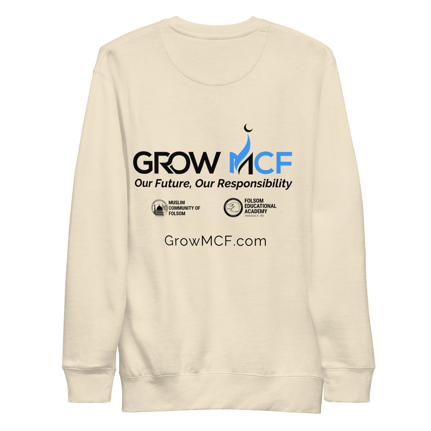 GrowMCF Black Logo Sweatshirt