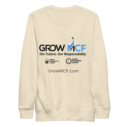 GrowMCF Black Logo Sweatshirt