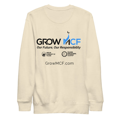 GrowMCF Black Logo Sweatshirt