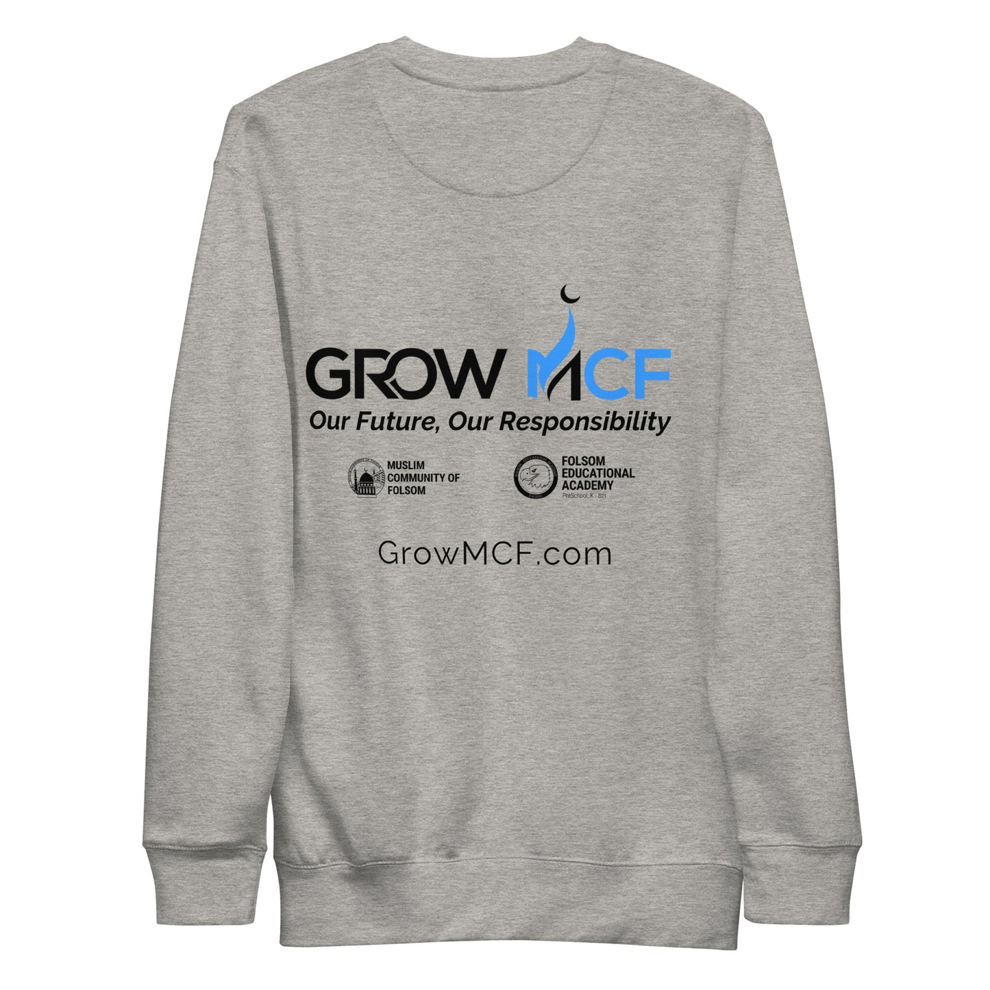 GrowMCF Black Logo Sweatshirt