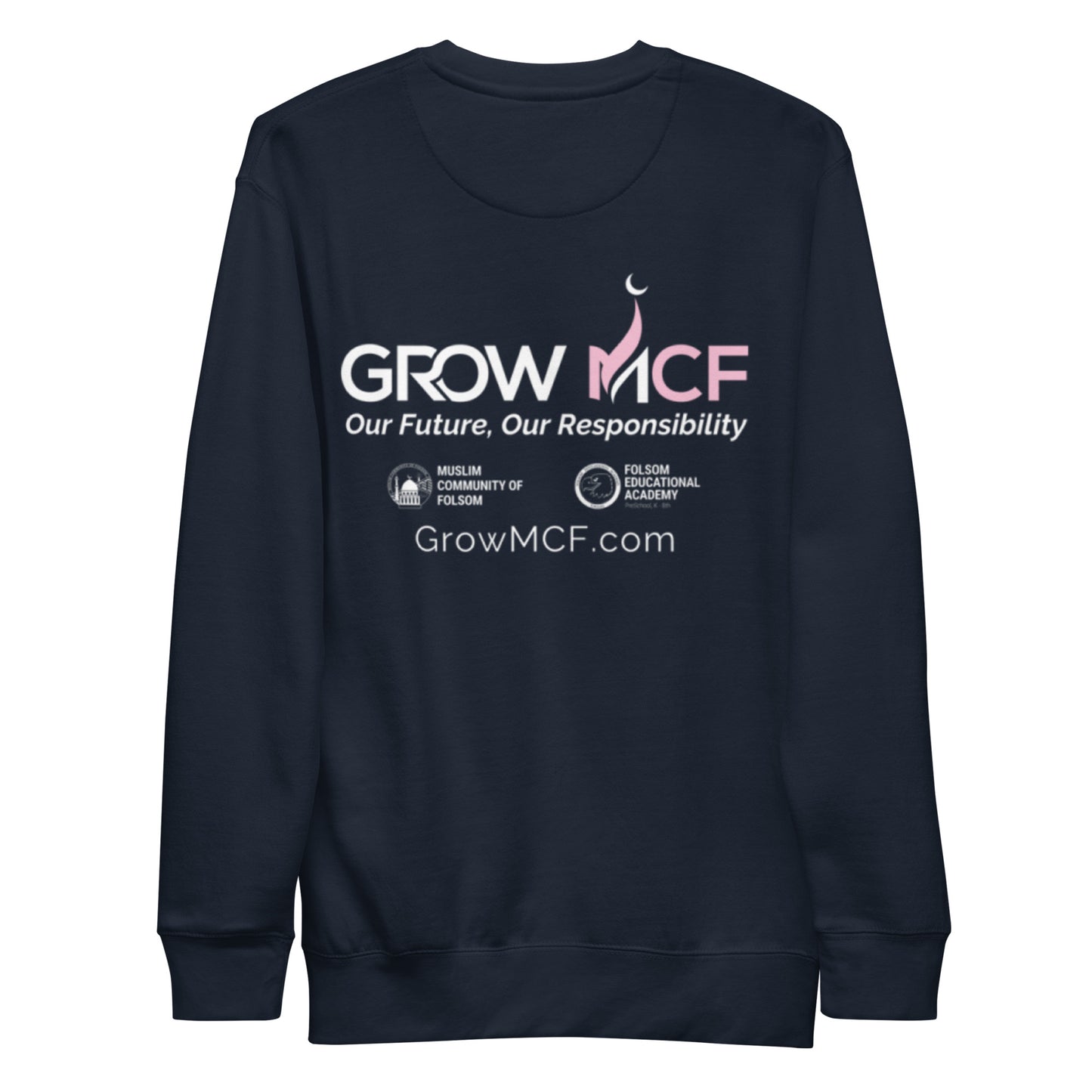 GrowMCF Pink Logo Sweatshirt