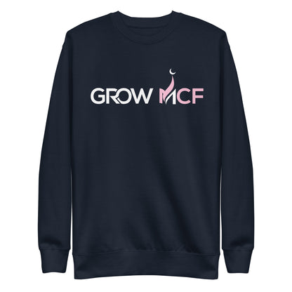 GrowMCF Pink Logo Sweatshirt