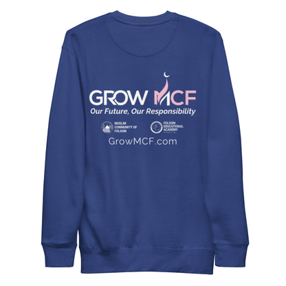 GrowMCF Pink Logo Sweatshirt