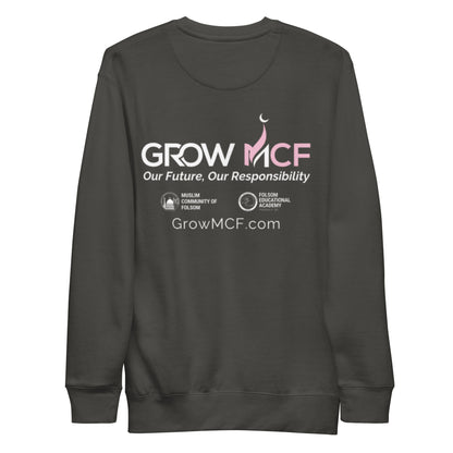 GrowMCF Pink Logo Sweatshirt