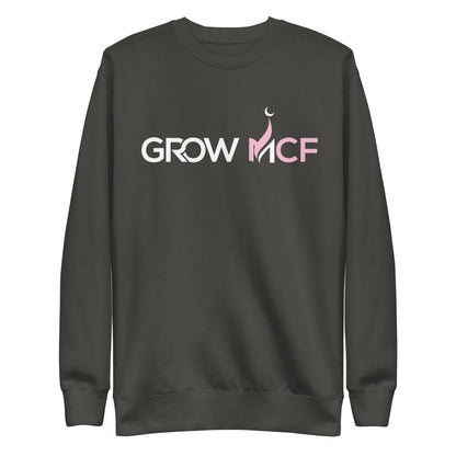 GrowMCF Pink Logo Sweatshirt