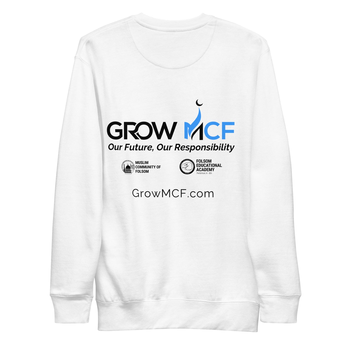 GrowMCF Black Logo Sweatshirt