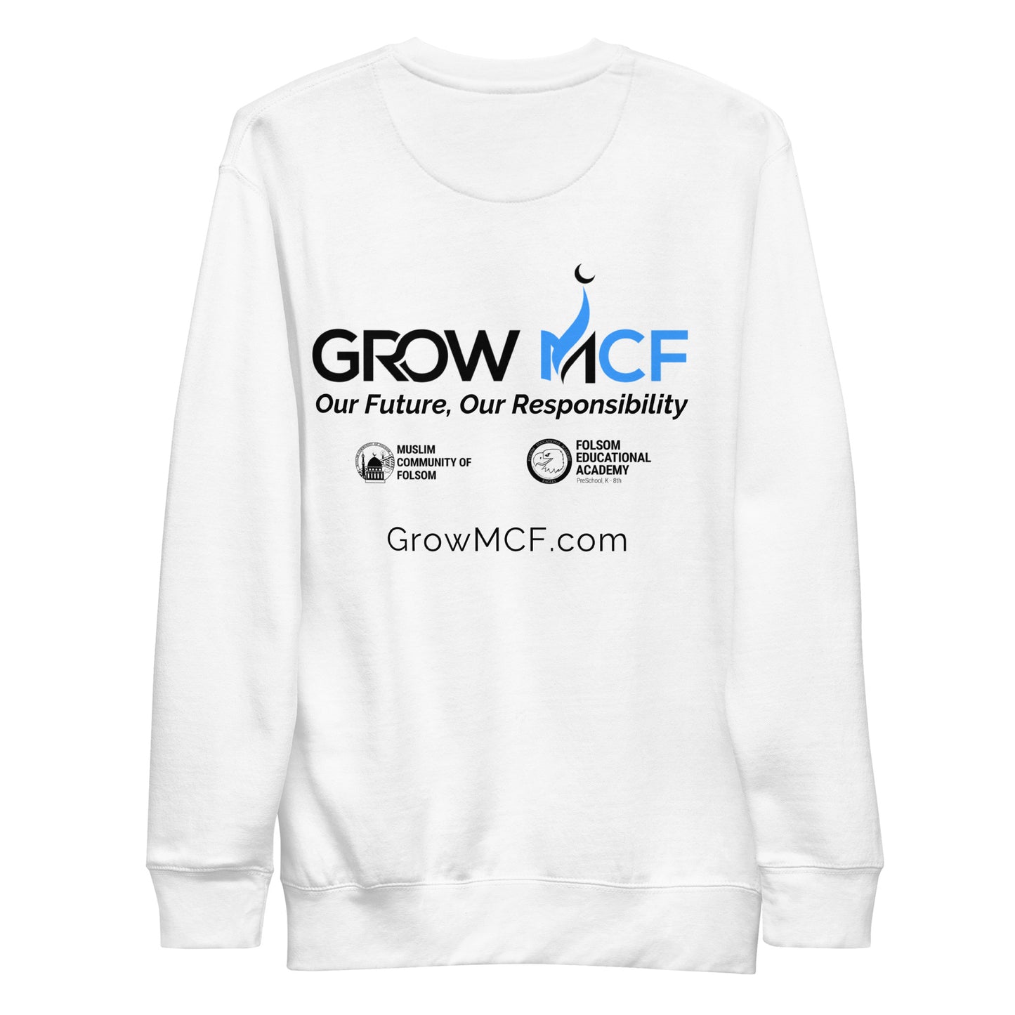 GrowMCF Black Logo Sweatshirt