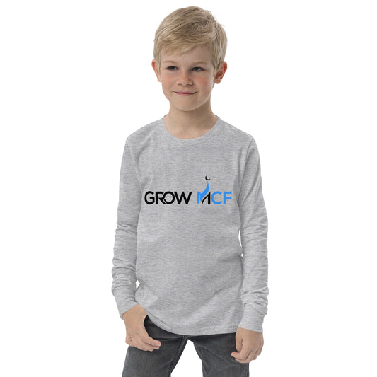 GrowMCF Black Logo Long Sleeve