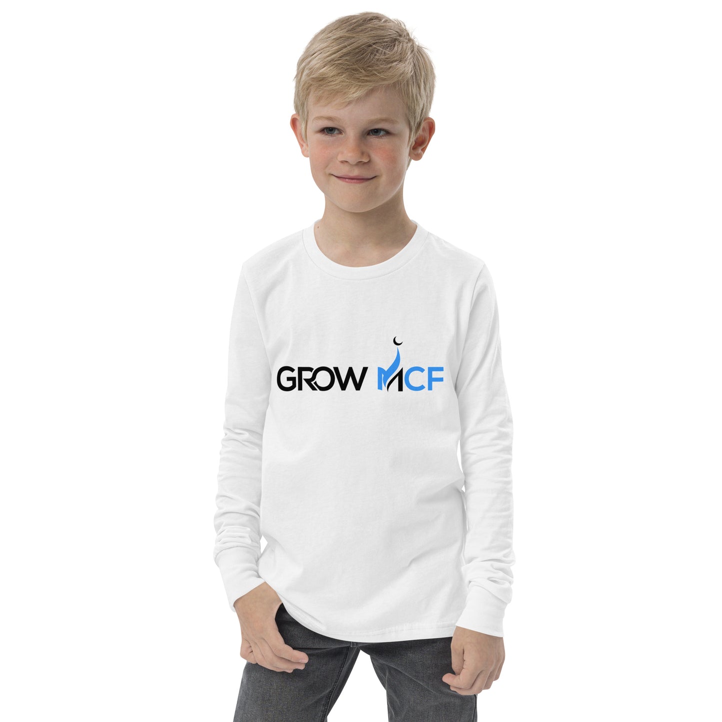 GrowMCF Black Logo Long Sleeve